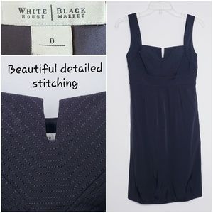 🤍WHBM black dress sleeveless SIZE 0